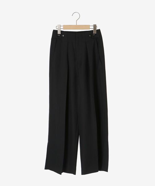 cle blatt(クレブラット)の「サイドボタンタックワイドパンツ(その他パンツ・レディース・ベージュ/アイボリー/ブラック・SMALL/MEDIUM)」の12枚目の写真