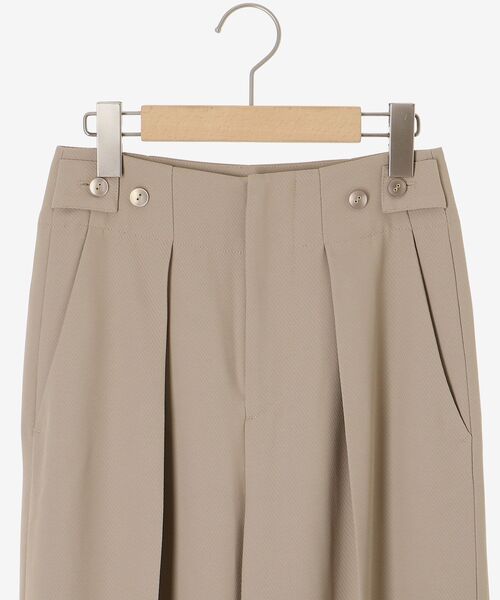 cle blatt(クレブラット)の「サイドボタンタックワイドパンツ(その他パンツ・レディース・ベージュ/アイボリー/ブラック・SMALL/MEDIUM)」の15枚目の写真