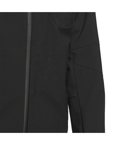 adidas(アディダス)の「アディダス adidas プレミアム スポーツ 圧着加工フリースウーブン フードジャケット(マウンテンパーカー・メンズ・ダークグリーン/チャコールグレー/ブラック・M/L/LL)」の11枚目の写真