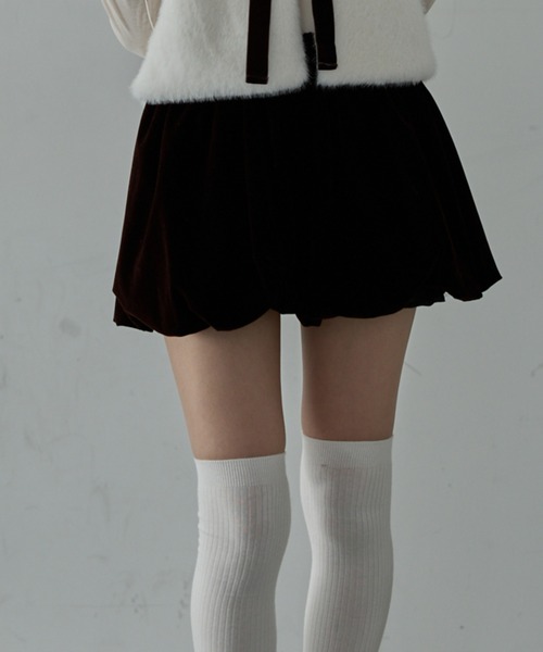 美品　Rene　ベロアバルーンスカート セール】ベロアバルーンスカート（スカート）｜Nadana（ナダナ）の