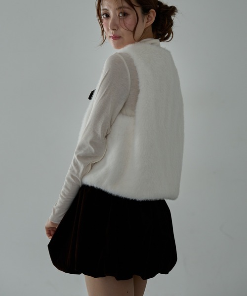 セール】ベロアバルーンスカート（スカート）｜Nadana（ナダナ）の