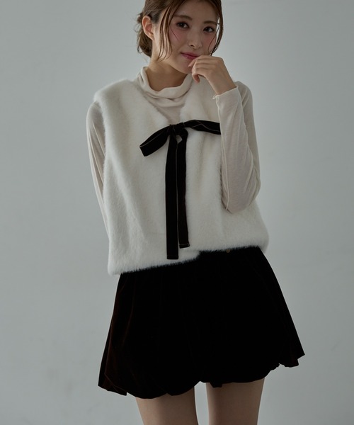 セール】ベロアバルーンスカート（スカート）｜Nadana（ナダナ）の