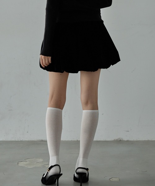 Nadana（ナダナ）の「ベロアバルーンスカート（スカート・レディース・ブラック/ブラウン・FREE）」の16枚目の写真