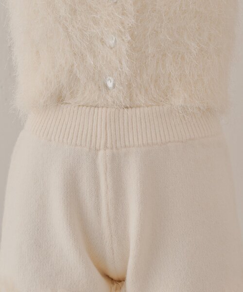 Chico（チコ）の「【セットアップ対応】裾フリルニットショートパンツ（その他パンツ・レディース・チャコールグレー/グレー/アイボリー・FREE）」の18枚目の写真