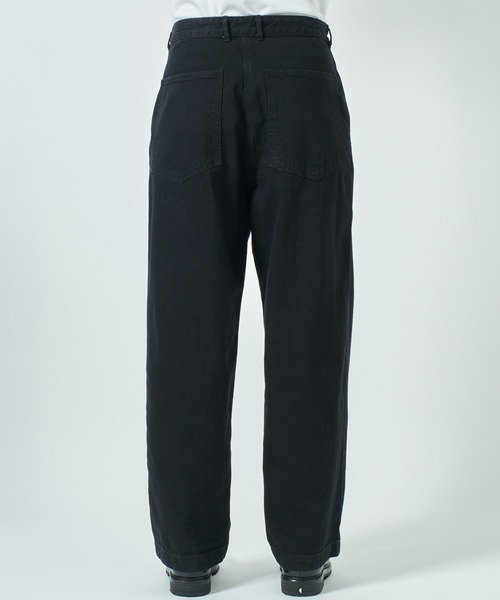 marka（マーカ）の「【MARKA/マーカ】別注 DENIM MILITARY PANTS（デニムパンツ・メンズ・ブラック・1/2）」の5枚目の写真