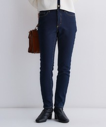 Petitjo | 小さいサイズ　裏フリースデニムストレッチパンツ(股下64cm・68cm)　低身長さん・小柄女性(デニムパンツ)