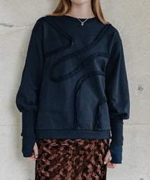 sahara（サハラ）の「Curve Design Sweat/カーブデザインスウェット（スウェット）」