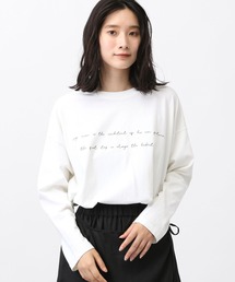 studio CLIP | 《natural by clip》アソートプリントロングTシャツ(Tシャツ/カットソー)