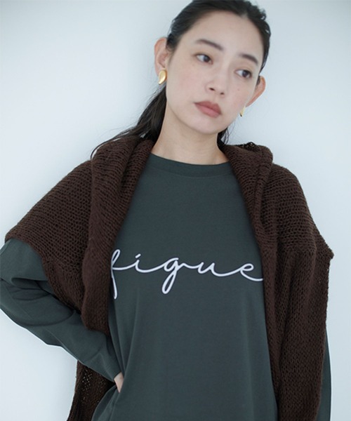 studio CLIP（スタディオクリップ）の「《natural by clip》アソートプリントロングTシャツ（Tシャツ/カットソー・レディース・その他4/その他1/その他2/その他3/その他5・FREE）」の3枚目の写真