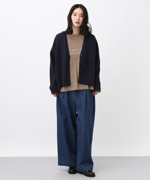 studio CLIP（スタディオクリップ）の「《natural by clip》アソートプリントロングTシャツ（Tシャツ/カットソー・レディース・その他4/その他1/その他2/その他3/その他5・FREE）」の7枚目の写真