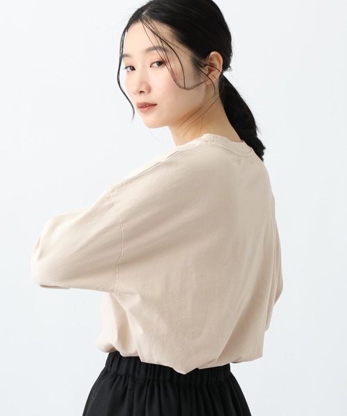 studio CLIP（スタディオクリップ）の「《natural by clip》アソートプリントロングTシャツ（Tシャツ/カットソー・レディース・その他4/その他1/その他2/その他3/その他5・FREE）」の11枚目の写真