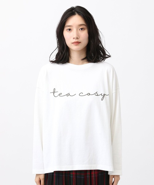 studio CLIP（スタディオクリップ）の「《natural by clip》アソートプリントロングTシャツ（Tシャツ/カットソー・レディース・その他4/その他1/その他2/その他3/その他5・FREE）」の19枚目の写真