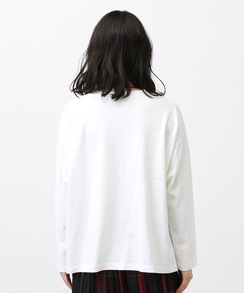 studio CLIP（スタディオクリップ）の「《natural by clip》アソートプリントロングTシャツ（Tシャツ/カットソー・レディース・その他4/その他1/その他2/その他3/その他5・FREE）」の21枚目の写真