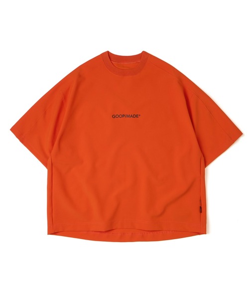 TIGHTBOOTH PRODUCTION(タイトブースプロダクション)の「GOOPiMADE x TIGHTBOOTH Dual Arena Logo Tee / グーピーメイド x タイトブース デュアル アリーナ ロゴ Tシャツ(Tシャツ/カットソー・メンズ・ブラック/ホワイト/オレンジ・3/2/1)」の3枚目の写真