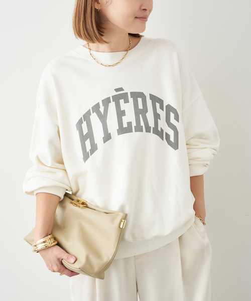 Deuxieme Classe(ドゥーズィエムクラス)の「HYERES スウェット(Tシャツ/カットソー・レディース・ホワイト/ベージュ・FREE)」の5枚目の写真