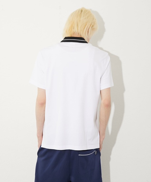 BOY LONDON（ボーイロンドン）の「【BOY LONDON】BICOLOR POLO SHIRT（ポロシャツ・メンズ・ホワイト・MEDIUM/LARGE/X-LARGE）」の4枚目の写真