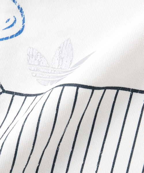 adidas Originals(アディダスオリジナルス)の「adidas / アディダス アーカイブ ベースボール スウェットシャツ(スウェット・メンズ・グレー・LARGE/MEDIUM)」の2枚目の写真