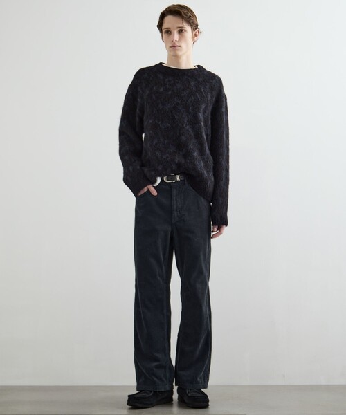 PUBLIC TOKYO(パブリックトウキョウ)の「グラデーションソフトモヘアニット(ニット/セーター・メンズ・ブラック/ブラウン/ベージュ・1/2)」の19枚目の写真