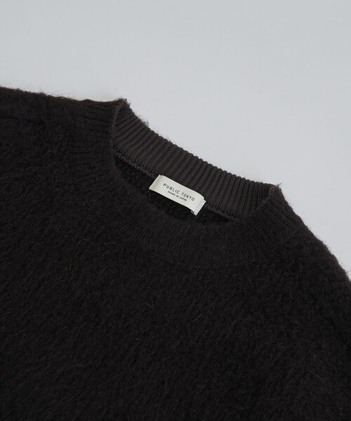 グラデーションソフトモヘアニット（ニット/セーター）｜PUBLIC TOKYO