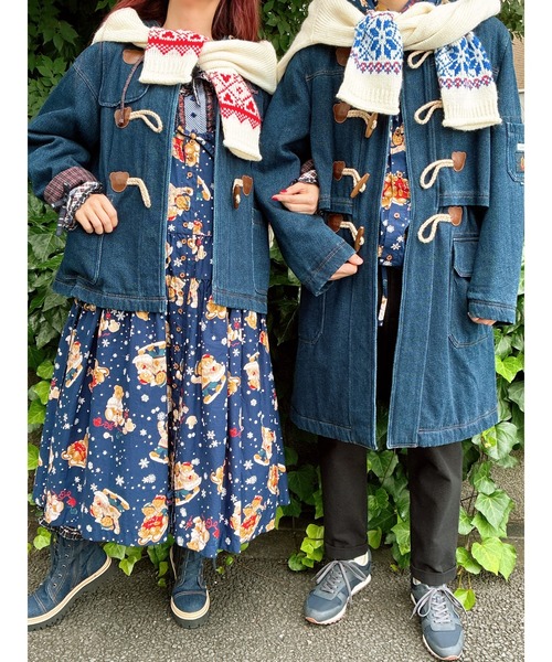 KARL HELMUT（カールヘルム）の「デニムダッフルコート（ダッフル