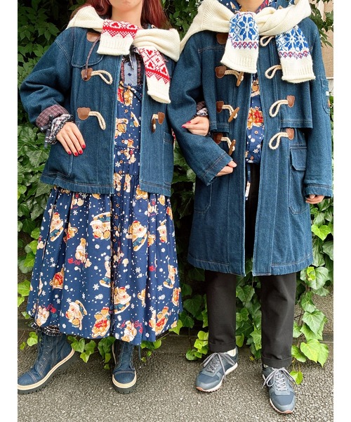 KARL HELMUT（カールヘルム）の「デニムダッフルコート（ダッフル