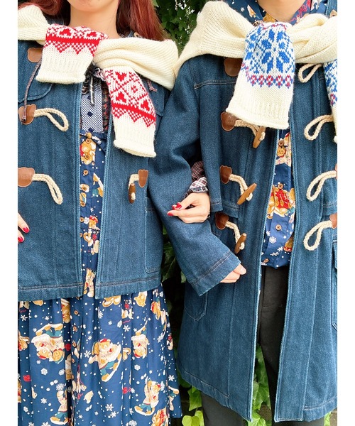 KARL HELMUT（カールヘルム）の「デニムダッフルコート（ダッフル