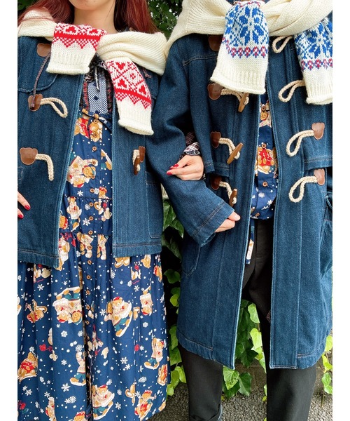 KARL HELMUT（カールヘルム）の「デニムダッフルコート（ダッフル