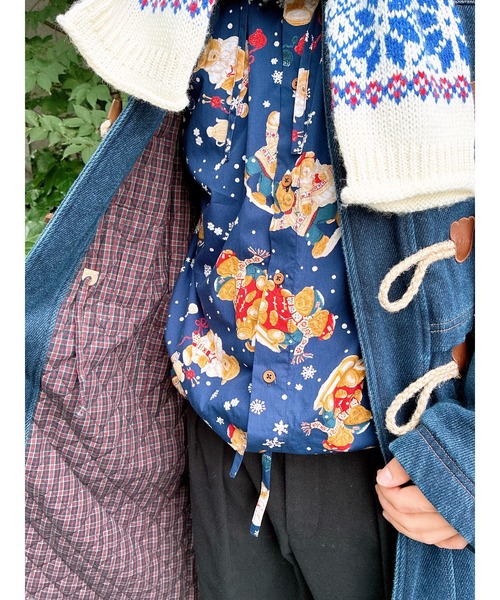 KARL HELMUT（カールヘルム）の「デニムダッフルコート（ダッフル