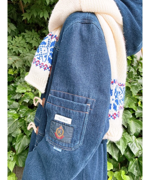 KARL HELMUT（カールヘルム）の「デニムダッフルコート（ダッフル