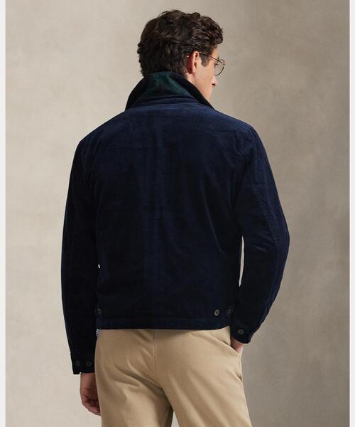 Polo by Ralph Lauren コーデュロイジャケット　ダークブルー Wynton コーデュロイ ジャケット（ブルゾン）｜POLO RALPH LAUREN