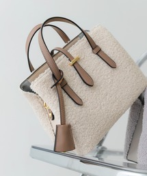 RODE SKO | チャーム付ボアミニバッグ(ハンドバッグ)