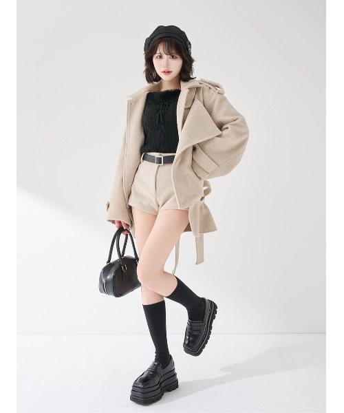 メルトンミドルショートパンツ　ダーリッチ　Darich 予約商品】メルトンミドルショートパンツ – Darich (ダーリッチ)