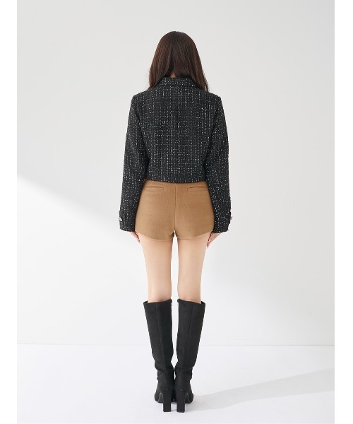 メルトンミドルショートパンツ　ダーリッチ　Darich ダーリッチ Darich メルトンミドルショートパンツ （グレー