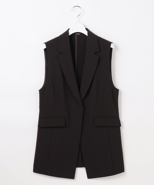 ANY SIS(エニィスィス)の「セレモニーダブルクロス ジレ(その他アウター・レディース・ネイビー系/ブラック系・X-SMALL)」の9枚目の写真