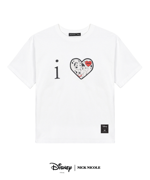 NICK&NICOLE(ニックアンドニコール)の「DISNEY i LOVE 101 DALMATIAN TOP_WHITE(Tシャツ/カットソー・レディース・その他・FREE)」の4枚目の写真