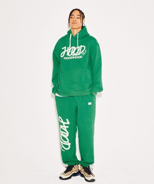 HOODHOOD(フッドフッド)の「シグネチャーロゴスウェットパンツグリーン(スウェットパンツ・メンズ・その他・LARGE/X-LARGE/MEDIUM)」の5枚目の写真