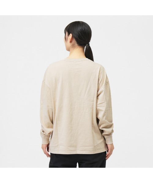 RUSTY(ラスティ)の「ラスティ RUSTY ナガソデTシャツ レディス ラスティ(Tシャツ/カットソー・レディース・ベージュ/ホワイト/ブラック・M/L)」の4枚目の写真