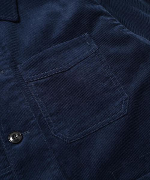 FRIZMWORKS(フリズムワークス)の「CORDUROY FRENCH WORK JACKET _ NAVY(その他アウター・メンズ・その他・MEDIUM/LARGE/X-LARGE/SMALL)」の5枚目の写真
