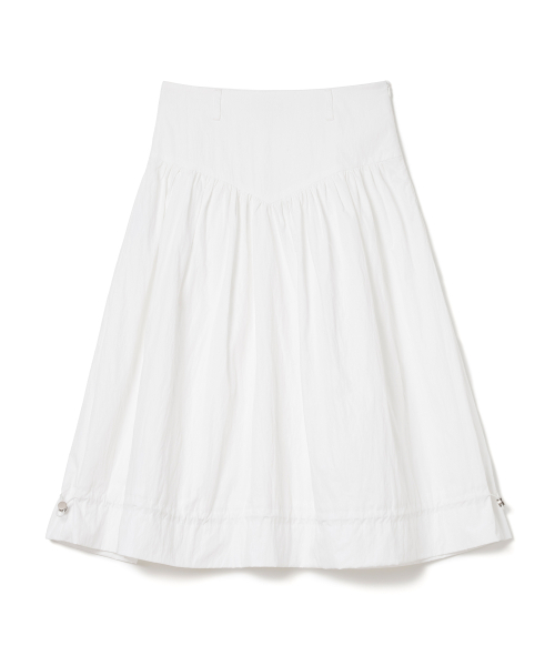 MILLO WOMEN（ミロウーマン）の「ストリングバルーンミディスカート[ホワイト]（スカート・レディース・その他・SMALL/MEDIUM）」の3枚目の写真