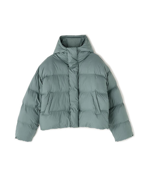 DANKE SCHON（ダンケシェーン）の「【WEB&DEPOT限定】DankeSchon/ダンケシェーン/NYLON HOODED BLOUSON（ブルゾン・レディース・ブラック/カーキ/ホワイト系2・M/L/S）」の3枚目の写真