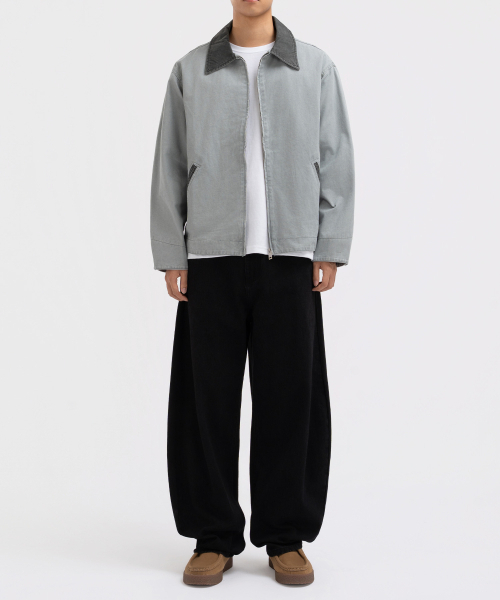 UNDEROFF(アンダーオフ)の「ソフトウォッシングコットンワークジャケットブラック(その他アウター・メンズ・ブラック・MEDIUM/LARGE/X-LARGE)」の5枚目の写真