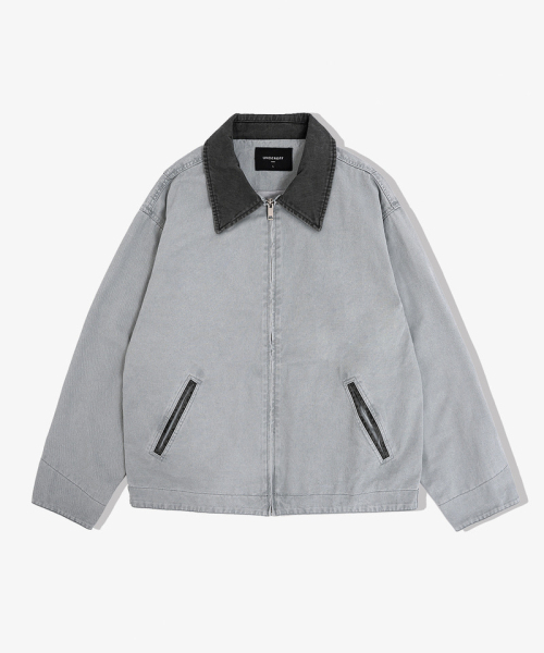 UNDEROFF(アンダーオフ)の「ソフトウォッシングコットンワークジャケットブラック(その他アウター・メンズ・ブラック・MEDIUM/LARGE/X-LARGE)」の6枚目の写真