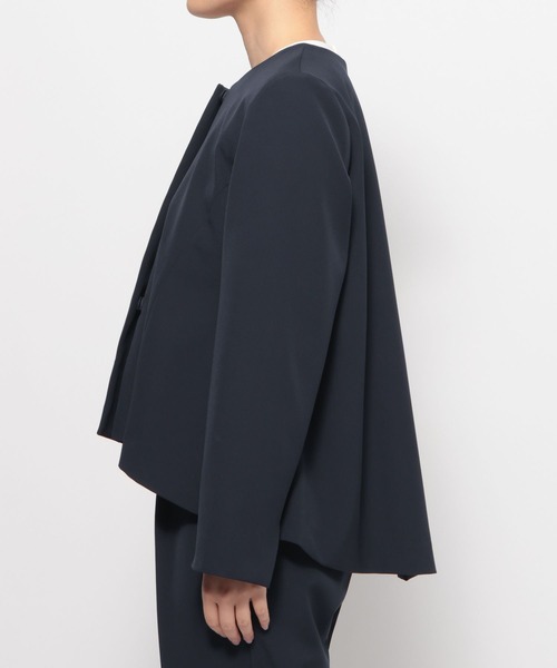 LOWRYS FARM（ローリーズファーム）の「ｄａｙｍｅクルージャケット　628131（テーラードジャケット・レディース・アイボリー/ネイビー・MEDIUM/LARGE）」の20枚目の写真