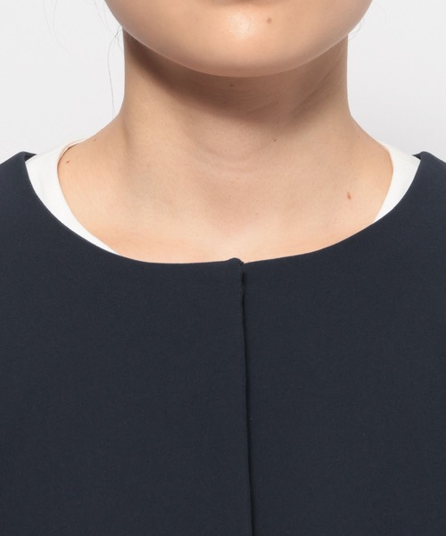 LOWRYS FARM（ローリーズファーム）の「ｄａｙｍｅクルージャケット　628131（テーラードジャケット・レディース・アイボリー/ネイビー・MEDIUM/LARGE）」の22枚目の写真