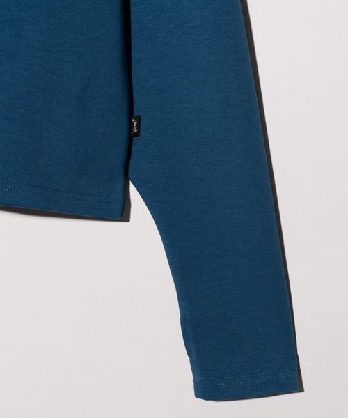 glamb(グラム)の「Wide Sleeves Smooth Cutsew / ワイドスリーブスムースカットソー(Tシャツ/カットソー・メンズ・ベージュ/ブラック/ブルー・S/M/L)」の14枚目の写真