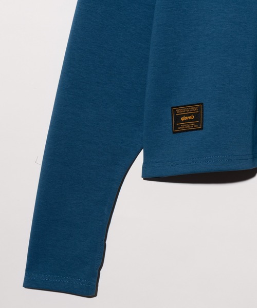 glamb(グラム)の「Wide Sleeves Smooth Cutsew / ワイドスリーブスムースカットソー(Tシャツ/カットソー・メンズ・ベージュ/ブラック/ブルー・S/M/L)」の15枚目の写真