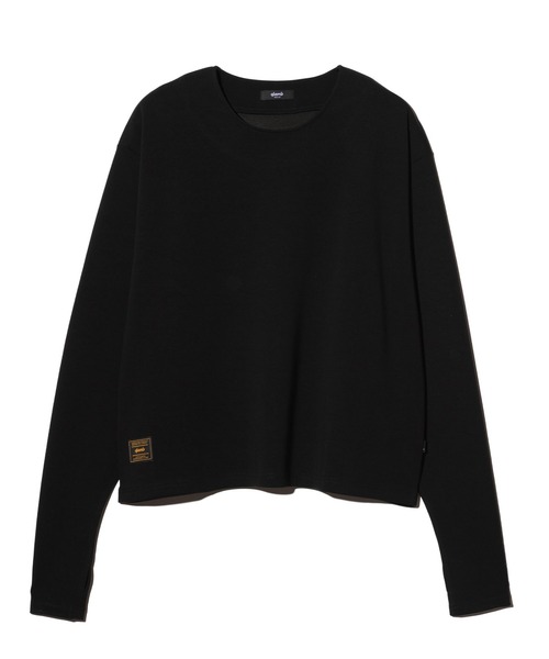 glamb(グラム)の「Wide Sleeves Smooth Cutsew / ワイドスリーブスムースカットソー(Tシャツ/カットソー・メンズ・ベージュ/ブラック/ブルー・S/M/L)」の17枚目の写真