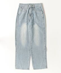 Dream garden（ドリームガーデン）の「パッチワーク カーブ デニムパンツ（デニムパンツ）」