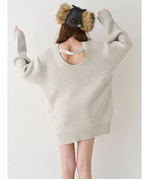 EVRIS(エヴリス)の「フェイクファードッキングフライトキャップ(キャップ・レディース・ブラック・FREE)」の9枚目の写真