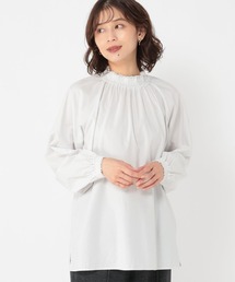 studio CLIP | 襟シャーリングレースブラウス(シャツ/ブラウス)